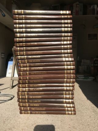 Time Life Old West Complete 25 Volume Set Decorative Illustrated Collectible