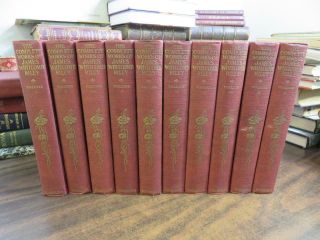 The Complete Of James Whitcomb Riley Memorial Edition In 10 Vols Hc 1916