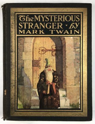The Mysterious Stranger,  1st Ed.  Book Mark Twain 1916 N.  C.  Wyeth 100,  Years Old
