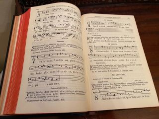 Traditional Catholic Pre - Vatican II Liturgical Book Liber Usualis 1956 3