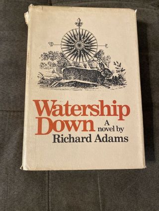 Richard Adams / Watership Down 1st American Printing First Edition 1972 Hard Dj