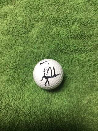 Tiger Woods Autographed Signed Nike Golf Ball No