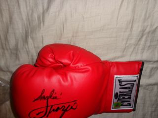 Joe Frazier Autographed Signed Everlast Boxing Glove Steiner 3