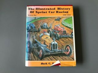 Jack C.  Fox " History Of Sprint Car Racing " 1985 First Hardback Edition