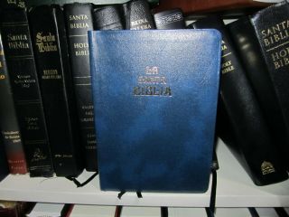La Santa Biblia Cipriano De Valera 1602 Azul