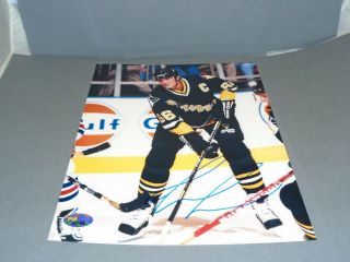 Mario Lemieux Signed Pittsburgh Penguins 8x10 Photo Autographed Psa/dna 1b