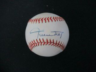 Willie Mays Signed Baseball Autograph Auto Psa/dna Ah81979