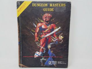 Vintage Advanced Dungeons And Dragons,  Ad&d,  Dungeon Masters Guide,  1979