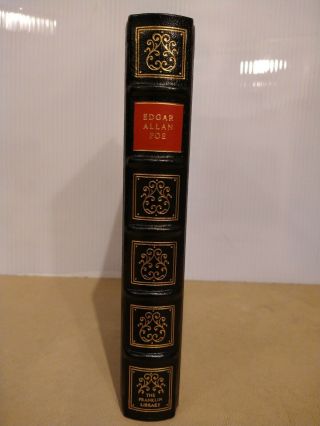 The Franklin Library Limited Edition Edgar Allen Poe Maelstrom Leather Book 1983