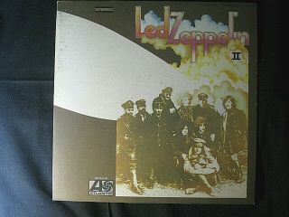 Mj,  Vintage,  Led Zeppelin Ii,  Prior To Platinum Sticker,  Very Good - To Very Good