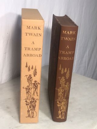 Limited Editions Club Mark Twain A Tramp Abroad 1966 408 Of 1500 Signed