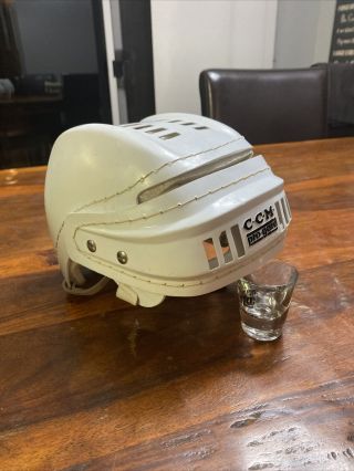 Ccm Pro Gard Vintage Adult Lightweight Hockey Helmet Same Cooper Sk100 Hurling