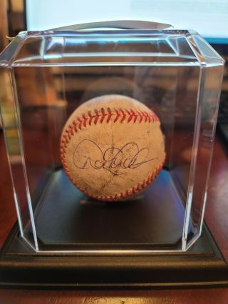 Derek Jeter & Alex Rodriguez Autographed Mlb Baseball With
