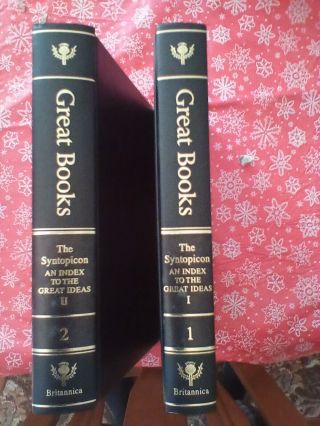 Great Books Of The Western World The Great Ideas A Syntopicon I&2 - Ships