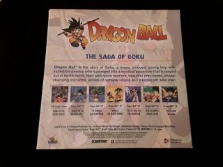 Dragonball The Saga of Goku Box Set VHS Anime DB Vintage Akira Toriyama Videos 2