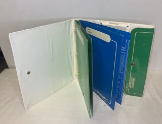 1980s Green Mead Trapper Keeper W/ 2 Folders Vintage 2