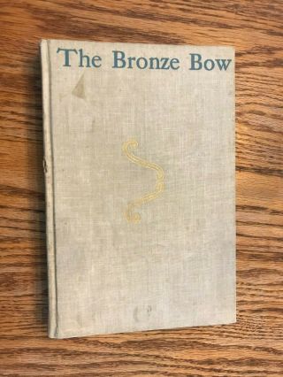 Elizabeth George Speare,  The Bronze Bow,  Signed By Author,  1962 Newbery Medal