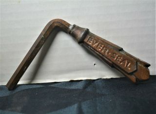 Vintage Ever - Seal Crane & Breed Casket Coffin Key Hexagon Wrench Tool Ornate