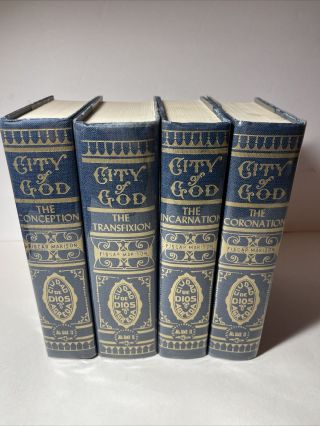 City Of God Complete 4 Volume 1971 Set By Fiscar Marison