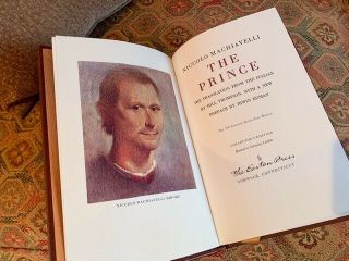 The Prince By Machiavelli Easton Press 100 Greatest Leather