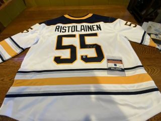 Rasmus Ristolainen Autographed / Signed Buffalo Sabres Authentic Licenced Jersey