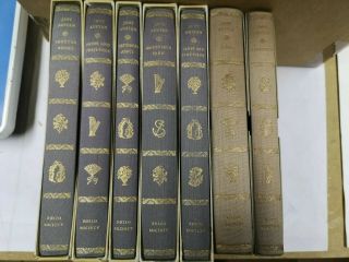 Folio Society Jane Austen 7 Volume Set Classic Fiction 1960