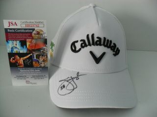 Jim Furyk Autographed Signed Callaway Golf Hat Jsa Inscribed " 58 " Epic Flash