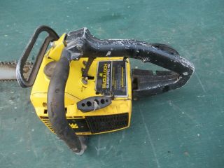 Vintage McCULLOCH PRO 40 Chainsaw Chain Saw with 14 