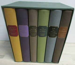 Folio Society 1985 Thomas Hardy Wessex Novels Six Volumes Twelfth Printing 1997
