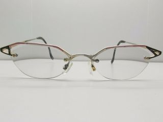Neostyle Half - Rimless Vintage Eyeglasses Eyewear Frames 51 - 26 - 145 Tv6 20216