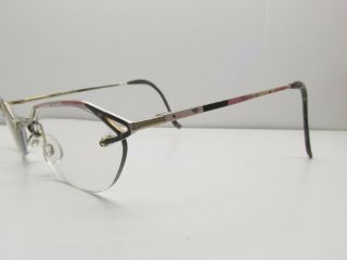 Neostyle Half - Rimless Vintage Eyeglasses Eyewear FRAMES 51 - 26 - 145 TV6 20216 3