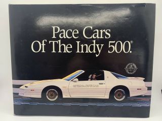 Pace Cars Of The Indy 500 L Spencer Riggs Signed By Bobby Unser Hc Dj 1st Book