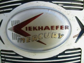 VINTAGE 1950s - 1960s KIEKHAEFER MERCURY MARK 35 A OUTBOARD BOAT MOTOR FACE PLATE 2