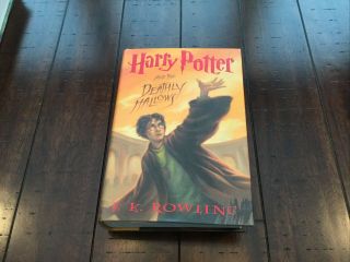 Harry Potter Full Hardcover Set (1 - 6 1st American Ed.  7 Is A 1st Ed. ) 3