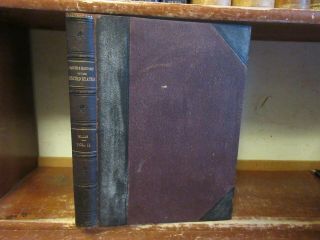 Old History Of The United States Leather 1887 Revolutionary War James Madison,