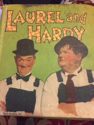 Laurel & Hardy 1934 Big Little Book - Hal Roach Studios - Saalfield Publishing
