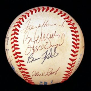1988 SEATTLE MARINERS Team Signed Autographed Baseball 2