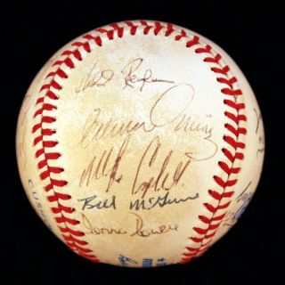 1988 SEATTLE MARINERS Team Signed Autographed Baseball 3