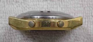 Vintage Armitron Gold Tone LCD Alarm Melody Watch 40 - 6206 PARTS REPAIR 3