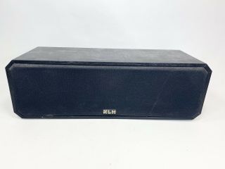 Vintage Klh Center Channel Speaker - Model 4545 - Black