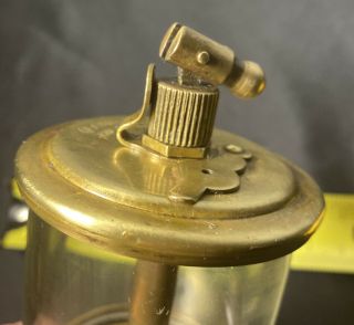 Lonergan Brass Cylinder Oiler Hit Miss Gas Engine Vintage Antique Steampunk 3
