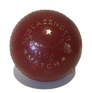 Vintage Slazenger Match Cricket Ball Dennis Lillee - 156gm