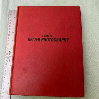 A Guide To Better Photography Berenice Abbott 1944 Book Camera Guide Vintage