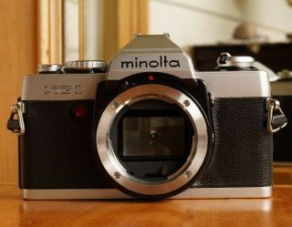 Vintage Minolta Xg - 1 Slr Film Camera