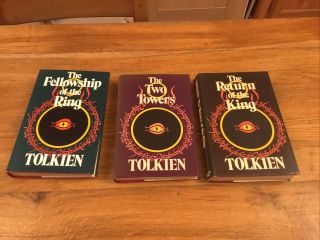 Lord Of The Rings Trilogy In Hardback 2nd Editon