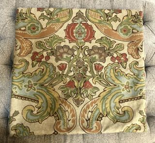 Pottery Barn Simone Pillow Cover (s) 3/ Jacobean Palampore 20x20 Vintage