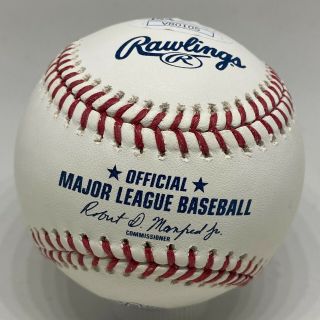 Tommy Lasorda Single Signed Baseball Autographed AUTO JSA Dodgers HOF 2