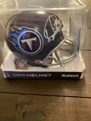 Derrick Henry Auto Tennessee Titans Speed Mini Football Helmet - Bas