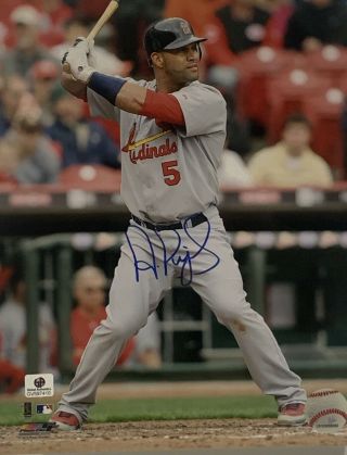 Albert Pujols Cardinals Signed 8x10 Photo Autographed Angels Auto