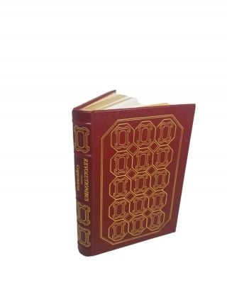 Easton Press Revolutionibus By N.  Copernicus Leather Book That Chaned The World